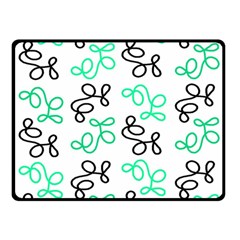 Green elegance Double Sided Fleece Blanket (Small)  from ArtsNow.com 45 x34  Blanket Front
