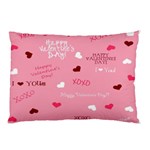 Happy Valentines Day Pillow Case (Two Sides)