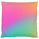 Pink Blue Large Cushion Case (One Side)