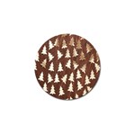 Gold Tree Background Golf Ball Marker (4 pack)