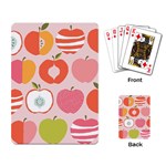 Pink Delicious Organic Canvas Playing Card