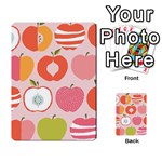 Pink Delicious Organic Canvas Multi-purpose Cards (Rectangle) 