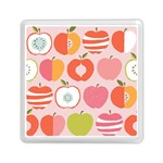 Pink Delicious Organic Canvas Memory Card Reader (Square) 