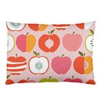 Pink Delicious Organic Canvas Pillow Case (Two Sides)