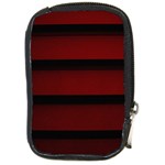 Line Red Black Compact Camera Cases