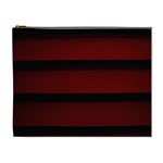Line Red Black Cosmetic Bag (XL)