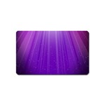 Purple Colors Fullcolor Magnet (Name Card)