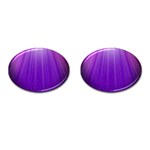 Purple Colors Fullcolor Cufflinks (Oval)