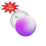 Purple White Background Bright Spots 1.75  Buttons (10 pack)