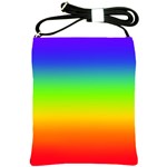 Rainbow Blue Green Pink Orange Shoulder Sling Bags