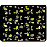 My beautiful garden Double Sided Fleece Blanket (Medium) 