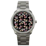 Elegant garden Sport Metal Watch