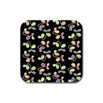 Magical garden Rubber Square Coaster (4 pack) 