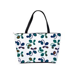 Green garden Shoulder Handbags from ArtsNow.com Back