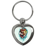 Should You Need Us 2.0 Key Chains (Heart) 