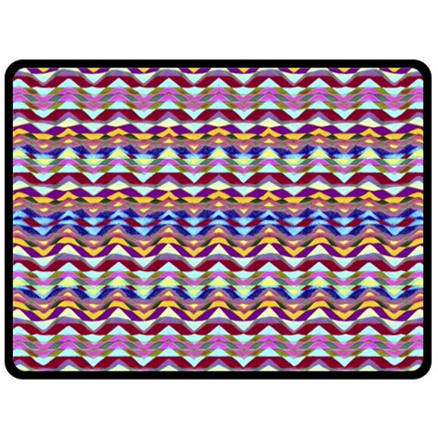 Ethnic Colorful Pattern Fleece Blanket (Large)  from ArtsNow.com 80 x60  Blanket Front
