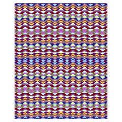Ethnic Colorful Pattern Drawstring Pouches (Extra Large) from ArtsNow.com Front