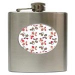 Simple garden Hip Flask (6 oz)