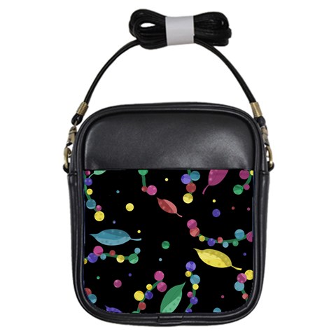 Space garden Girls Sling Bags from ArtsNow.com Front