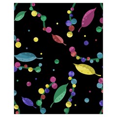 Space garden Drawstring Pouches (Extra Large) from ArtsNow.com Back