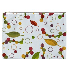 Adorable floral design Cosmetic Bag (XXL)  from ArtsNow.com Front