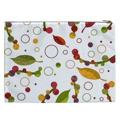 Adorable floral design Cosmetic Bag (XXL)  from ArtsNow.com Back