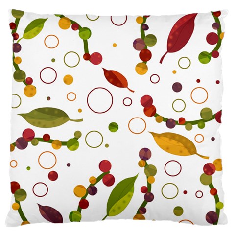 Adorable floral design Standard Flano Cushion Case (Two Sides) from ArtsNow.com Front