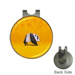 Cute Panda Hat Clips with Golf Markers