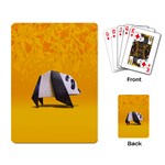 Cute Panda Playing Card