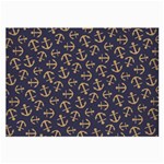 Anchor Ship Large Glasses Cloth (2-Side)