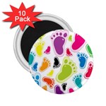 Foot Soles Of The Feet 2.25  Magnets (10 pack) 