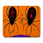 Happy Hellpween Spider Large Mousepads