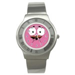 Funny Face Stainless Steel Watch