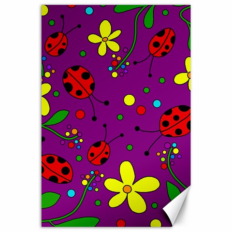 Ladybugs 23.35 x34.74  Canvas - 1