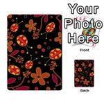 Flowers and ladybugs 2 Multi-purpose Cards (Rectangle) 