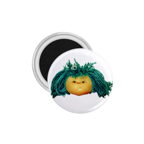 Angry Girl Doll 1.75  Magnets from ArtsNow.com Front