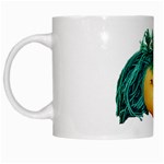 Angry Girl Doll White Mugs