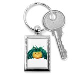 Angry Girl Doll Key Chains (Rectangle) 