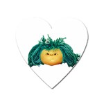 Angry Girl Doll Heart Magnet