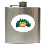 Angry Girl Doll Hip Flask (6 oz)