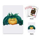 Angry Girl Doll Playing Card