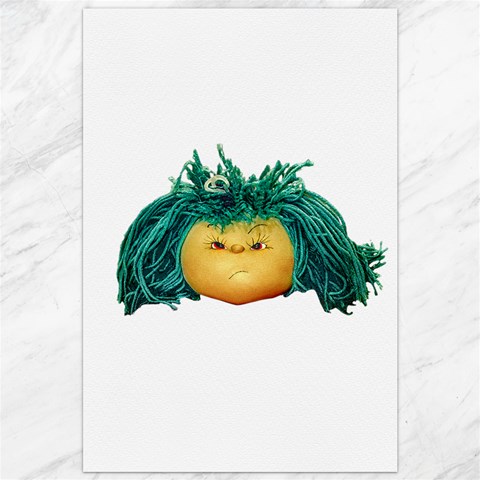 Angry Girl Doll Canvas 20  x 30   from ArtsNow.com 19.62 x28.9  Canvas - 1