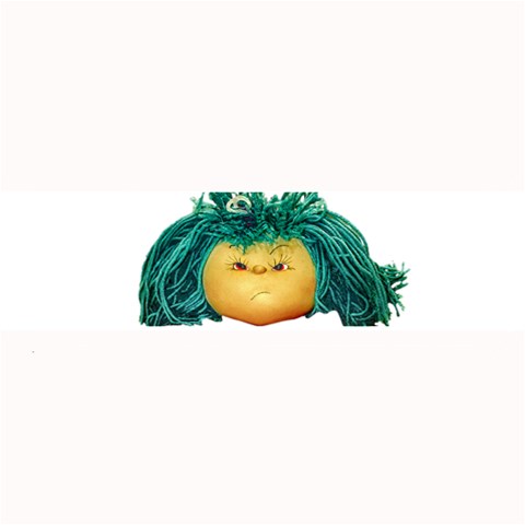 Angry Girl Doll Large Bar Mats from ArtsNow.com 32 x8.5  Bar Mat