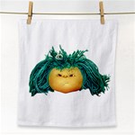 Angry Girl Doll Face Towel