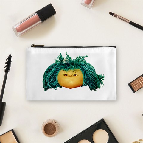 Angry Girl Doll Cosmetic Bag (Small)  from ArtsNow.com Front