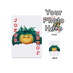 Angry Girl Doll Playing Cards 54 (Mini)  from ArtsNow.com Front - Joker2