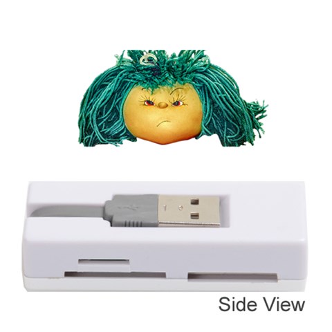 Angry Girl Doll Memory Card Reader (Stick)  from ArtsNow.com Front