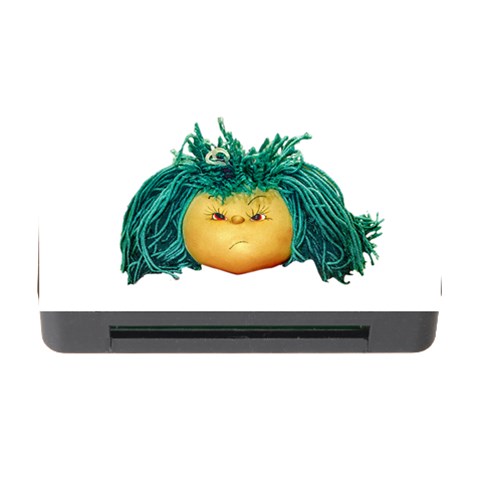 Angry Girl Doll Memory Card Reader with CF from ArtsNow.com Front