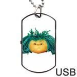 Angry Girl Doll Dog Tag USB Flash (One Side)