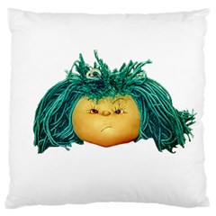 Angry Girl Doll Large Cushion Case (Two Sides) from ArtsNow.com Back